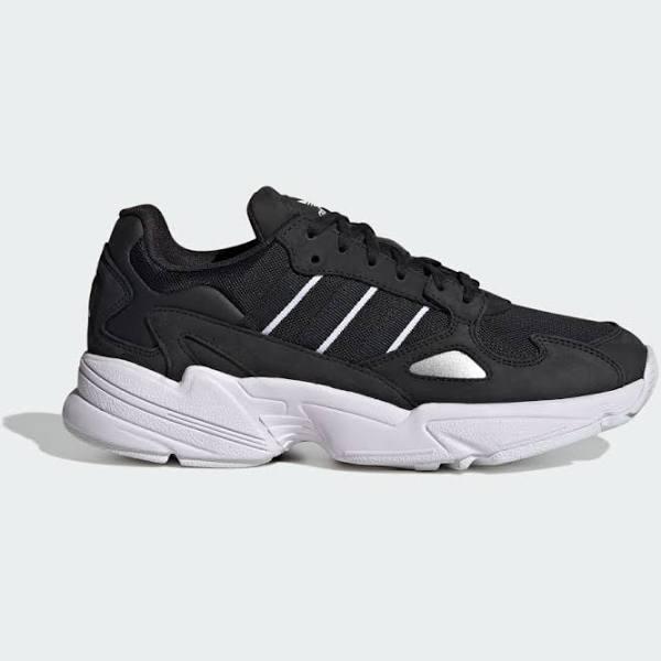 Adidas Falcon Shoes Black / White 10 - Women Lifestyle Trainers