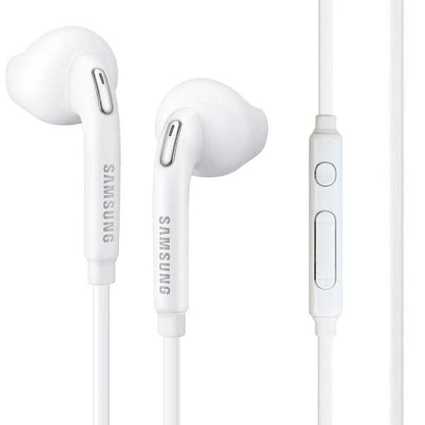 Samsung EO-EG920BW White Headset/Handsfree/Headphone/Earphone With Volume Control For Galaxy Phones (Non Retail Packaging - Bulk Packaging)