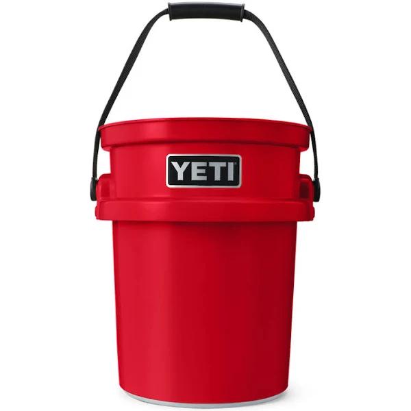 Yeti Loadout 5 Gal Bucket Rescue Red