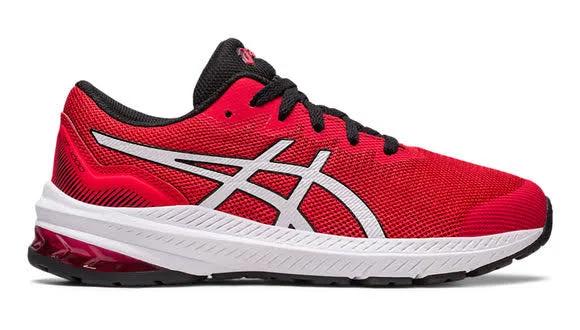 ASICS GT 1000 11GS Lace - Electric Red White 4 / Electric Red White