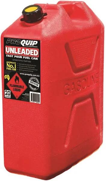 Can Fuel Jerry Plastic 20L Red