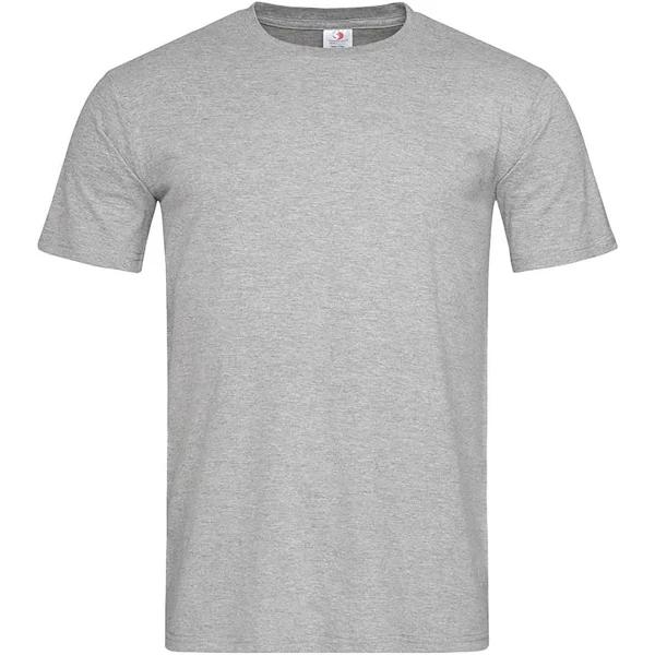 Stedman Mens Classic Fitted Tee Heather Grey Mens Tee