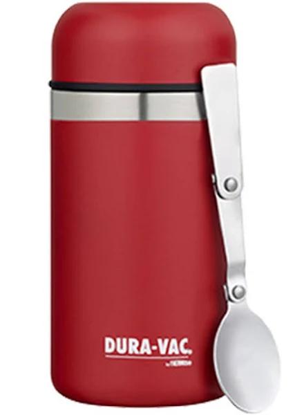 Thermos 500ml Dura-Vac Vacuum Insulated Food Jar - Red