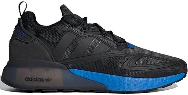 Adidas ZX 2K Boost 'Black Glow Blue' Sneakers | Men's Size 12