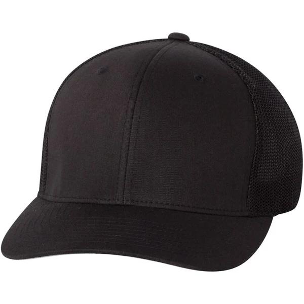 Flexfit Trucker Cap. 6511 Black One Size