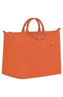 Longchamp Women's Large Le Pliage Green Travel Bag Carrot