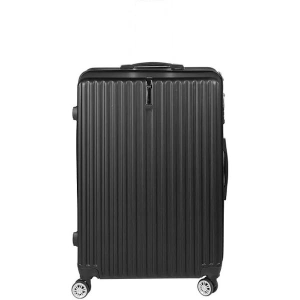 Slimbridge 24" Inch Luggage Suitcase Travel TSA Lock Hard Shell Carry Case Black - AfterPay & zipPay Available