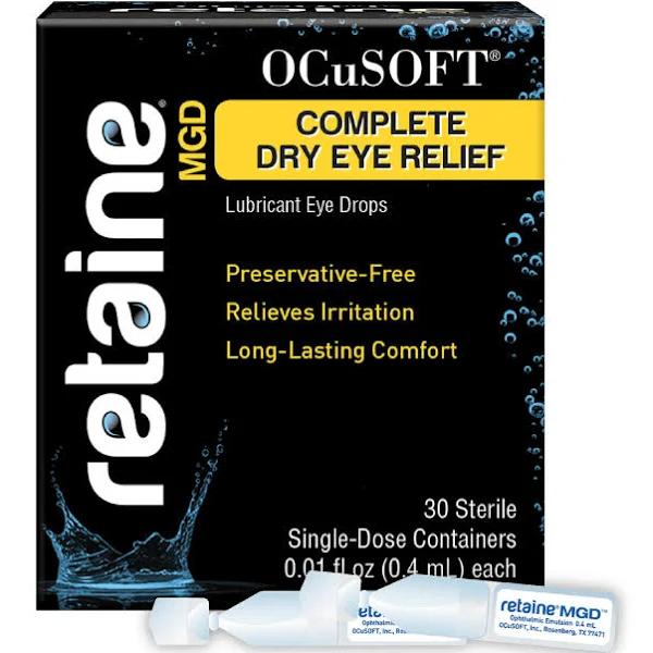 Retaine MGD Ophthalmic Emulsion - 30 Single-Dose Vials