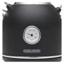 Morphy Richards Boutique Retro Design 1.7L Kettle and Four Slice Toaster MRRK17BKMRRT4BK