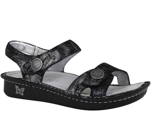 Alegria Vienna Nursing Shoes Slip On Work Sandals Hospitality - Smolder - EUR 43