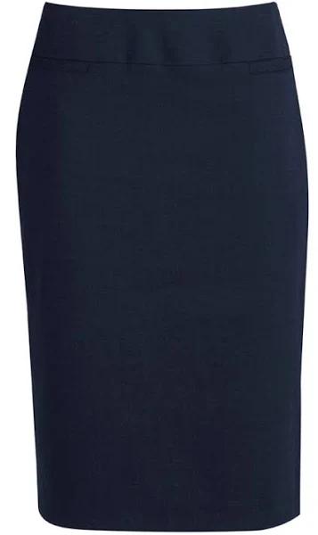 Biz Corporates Womens Relaxed Fit Skirt (20111) 20 / Navy