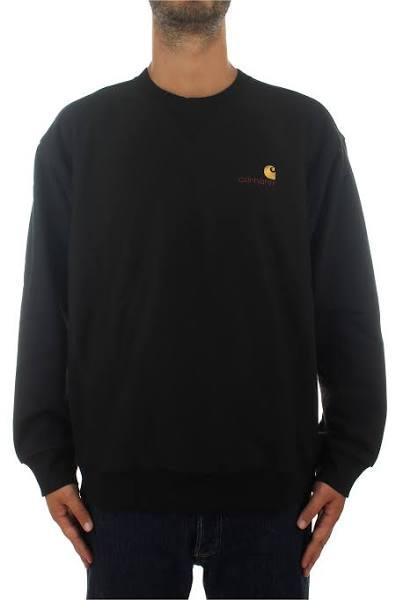 Carhartt WIP American Script Sweatshirt (Black)