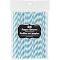 Paper Straws 24 Pack - Caribbean Blue