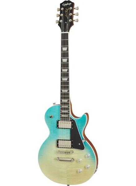 Epiphone Les Paul Modern Figured - Caribbean Blue Fade