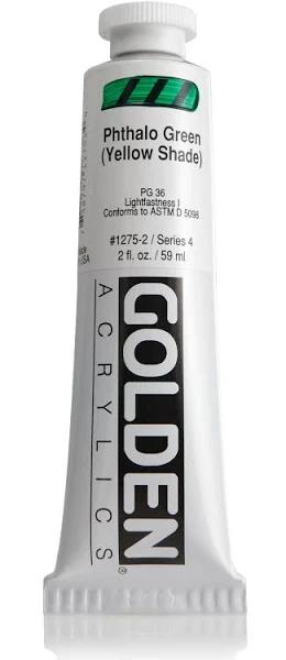 Golden Heavy Body Acrylic 59ml Phthalo Green Yellow Shade