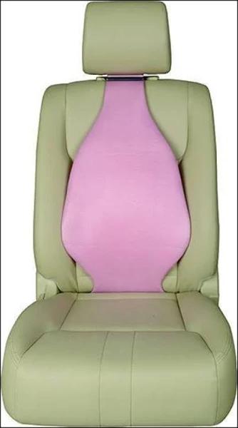 Universal Seat Cover Cushion Back Lumbar Support The Air Seat New Pink x 2