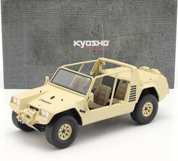 Lamborghini Cheetah Khaki 1/18 Model Car by Kyosho KSR 18511 KH