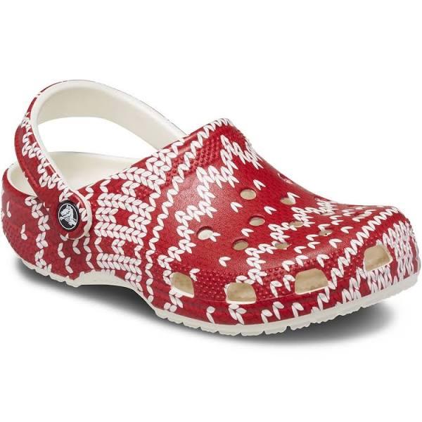 Crocs Classic Holiday Sweater Clog; Multi, M11