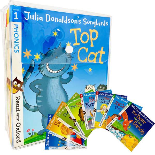 Oxford Reading Tree Read at Home Songbirds Phonics Collection Julia Donaldson 36 Books Set Pack (Stage 1,2,3,4,5,6) (Read at Home)