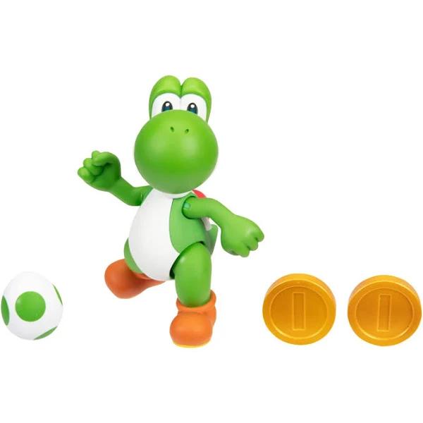 Jakks Pacific Yoshi Gold Super Mario Bros Figure 10 cm Green