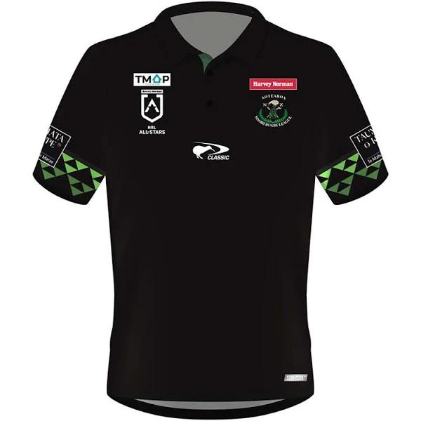 NRL 2024 Performance Polo Shirt - Maori All Stars - Mens - Adult XL