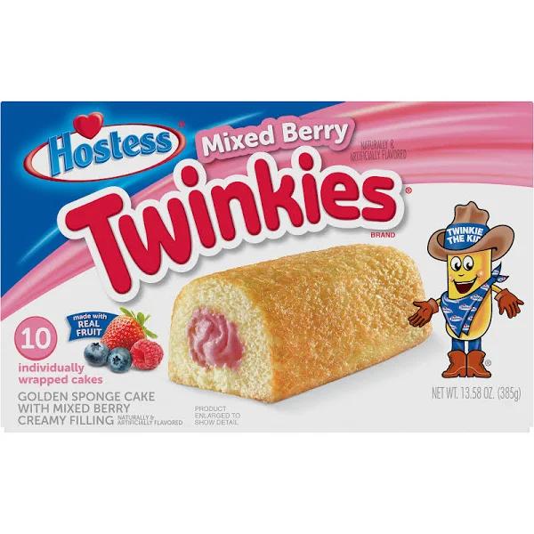 Hostess Mixed Berry Twinkies 385g