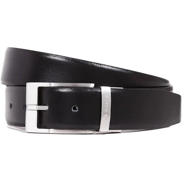 Ted Baker Connary Reversible Leather Belt Black