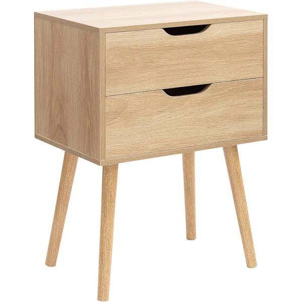 Sanda 2 Drawer Bedside Table