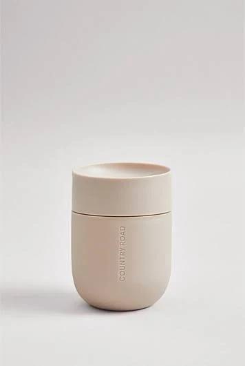 Country Road Nico Reusable Cup Sand | 100% Glass/Mouthblown