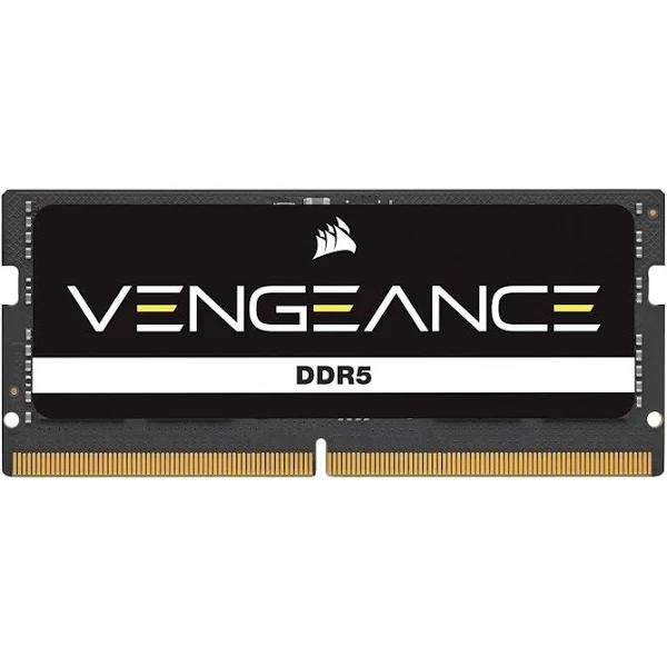 Corsair CMSX32GX5M1A4800C40 Vengeance 32GB (1x32GB) DDR5 SODIMM 4800MHz C40 1.1V Notebook Laptop Memory