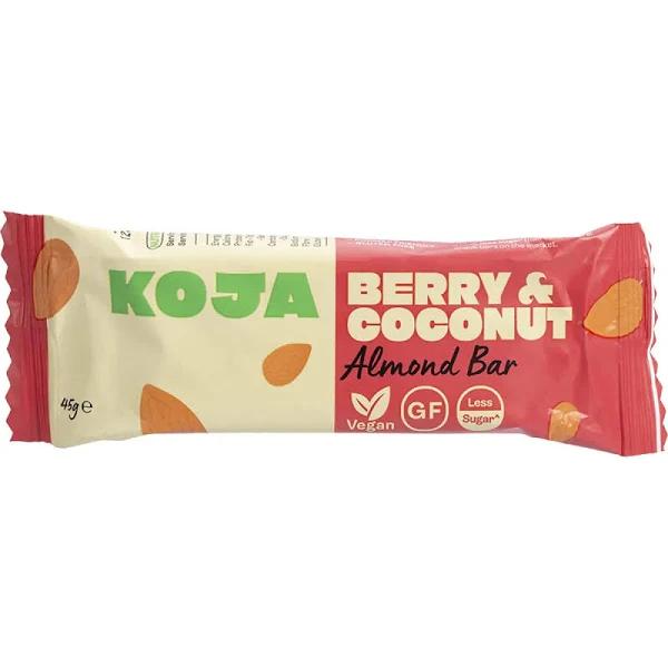 KOJA almond Bar - 12x45g Berry & Coconut