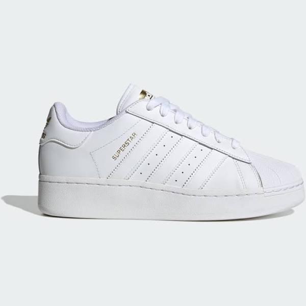 adidas-Superstar XLG Shoes-Unisex-Cloud White / Cloud White / Gold Metallic-M 7.5 / W 8.5