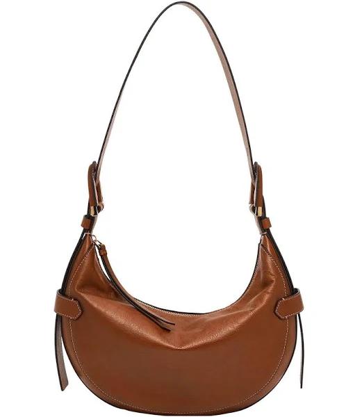 Fossil Harwell Brown Hobo Bag ZB1847200