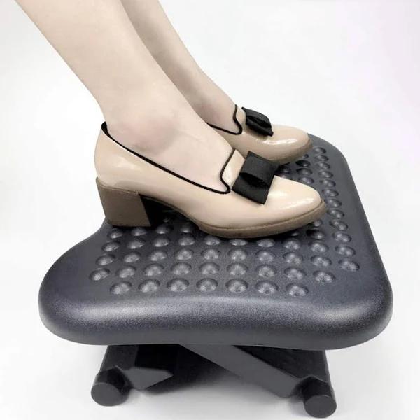 Footrest Under Desk Foot - Leg Rest For Office Chair Ergonomic Computer Plastic