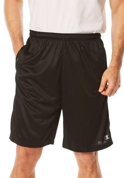 Men's Big & Tall Vapor Performance Shorts by Champion in Black (Size 3XL)