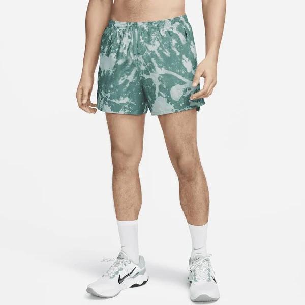 Nike Running Run Division Stride Printed Shorts in teal-Blue