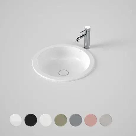 Caroma | Liano II 440mm Round Over Counter Basin | 852600W Gloss White