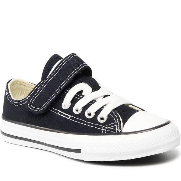 Converse | Kids Chuck Taylor All Star Easy On 1V Low (Black/White)