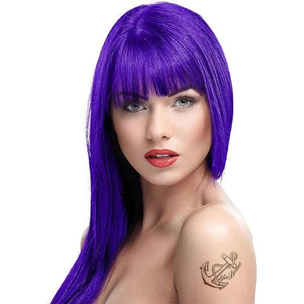 Crazy Color Semi-permanent Hot Purple Hair Dye 100ml