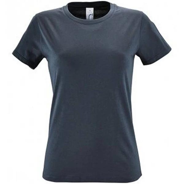 SOLS Womens/Ladies Regent Short Sleeve T-Shirt (Mouse Grey) (XL)