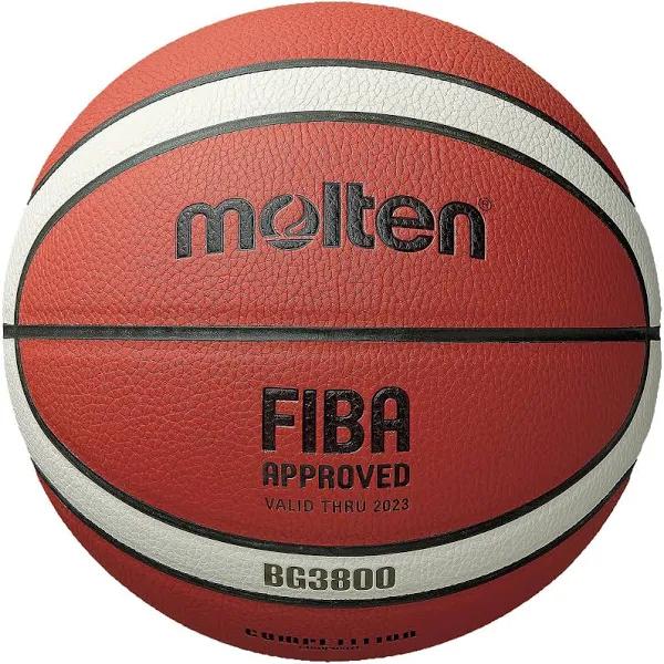 Molten BG3800 Series, Indoor/Outdoor Basketball, FIBA Approved, Size 5