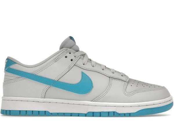 Nike Dunk Low Retro Pure Platinum Blue Lightning