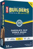 Clif Bar Builder's Protein + Caffeine Bar Chocolate Chip Cookie Dough 12 Bars