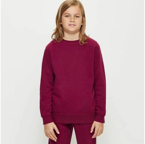 Target School Fleece Jumper - Red - 7-8 - AfterPay & zipPay Available