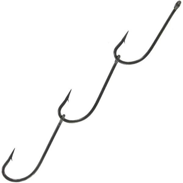 Shogun Chemically Sharpened Ganged Hook Set T487 - 2/0