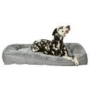 All Day Cosy Cottage Rect Dog Basket Grey XL-122x91x15cm