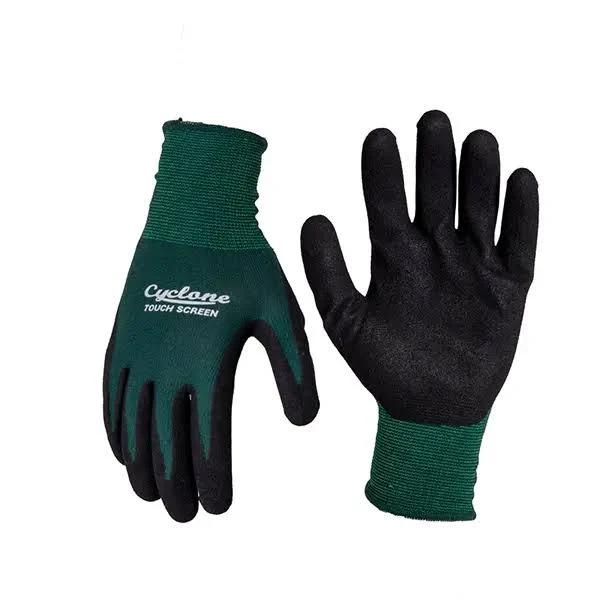 Cyclone Touch Screen Garden Gloves (Sizes: Small)