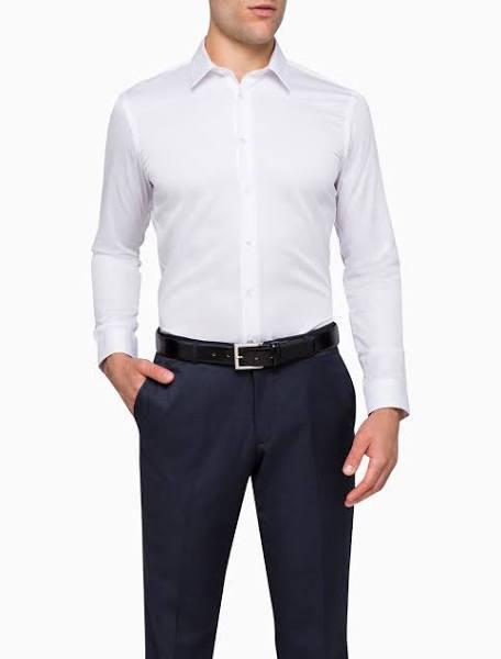 Calvin Klein Egyptian Cotton Extreme Fit Shirt White