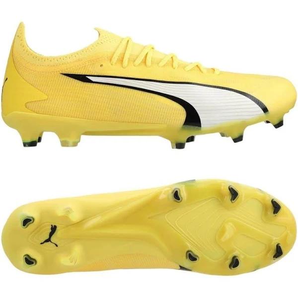 Puma Womens Ultra Ultimate FG/AG Football Boots - Yellow - Size UK 3.5