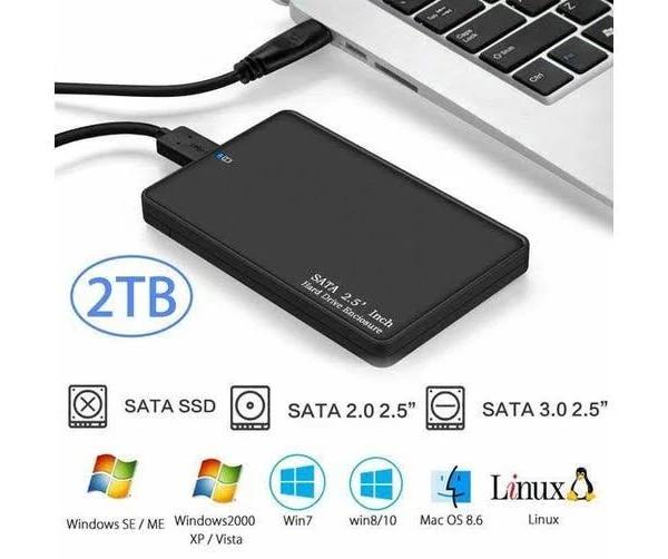 2.5" External Hard Drive Enclosure